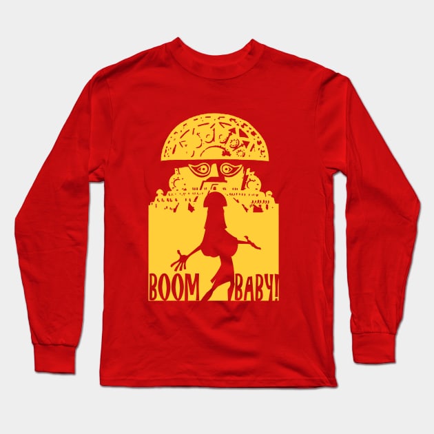 BOOM BABY! Long Sleeve T-Shirt by Robescussein